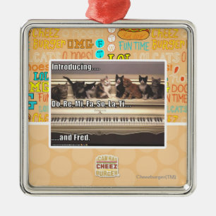 Ornement En Métal Font, le Re, MI, fa, ainsi, La, Ti, Fred