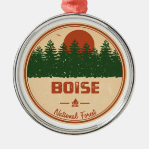 Ornement En Métal Forêt nationale de Boise