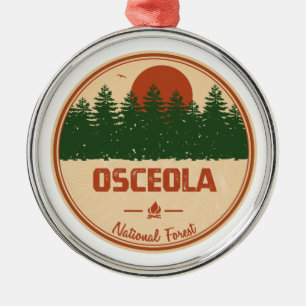 Ornement En Métal Forêt nationale d'Osceola