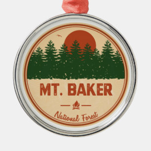 Ornement En Métal Forêt nationale du Mont-Baker