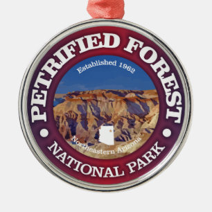 Ornement En Métal Forêt Petrified NP