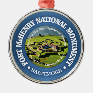 Ornement En Métal Fort McHenry (NM)