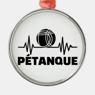 Ornement En Métal Fréquence pétanque