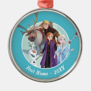 Ornement En Métal Froid 2 : Anna, Elsa & Friends   Modifier