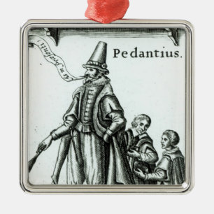 Ornement En Métal Frontispice de 'Pedantius