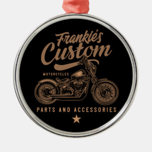 Ornement En Métal Garage de motocyclette Bobber personnalisé