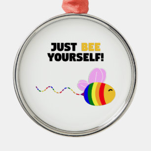 Ornement En Métal Gay pride, sois toi-même