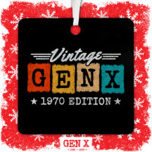 Gen X Generation Gen Xer Né 1970 Gen X Anniversair