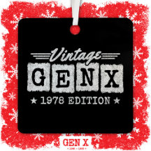 Gen X Generation Gen Xer Né 1978 Gen X Anniversair