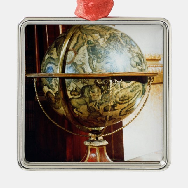 Ornement En Métal Globe céleste, 1688 (Devant)