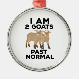 Ornement En Métal Goats