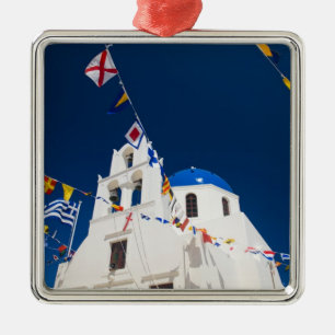 Ornement En Métal Grèce et île grecque de Santorin ville d'Oia 4