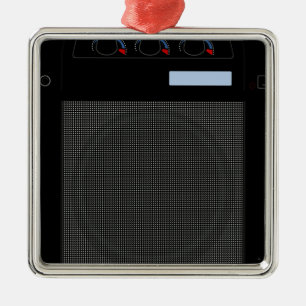 Ornement En Métal Guitare Amp