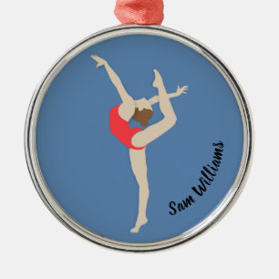 Ornement En Métal Gymnaste