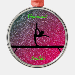 Ornement En Métal Gymnastique Poutrelle de pastèque