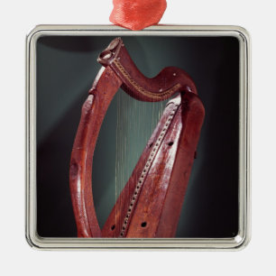 Ornement En Métal Harpe