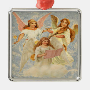 Ornement En Métal Heavenly Angels Ornament