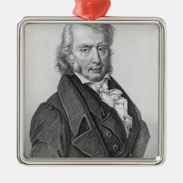 Ornement En Métal Henri Benjamin Constant de Rebecque comme député (Devant)