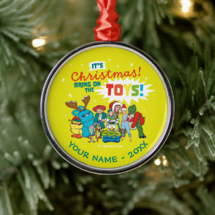 Ornement En Métal Histoire du jouet   C'est Noël ! Portez les jouets