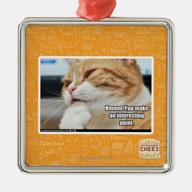 Ornement En Métal Hmmm. (Devant)