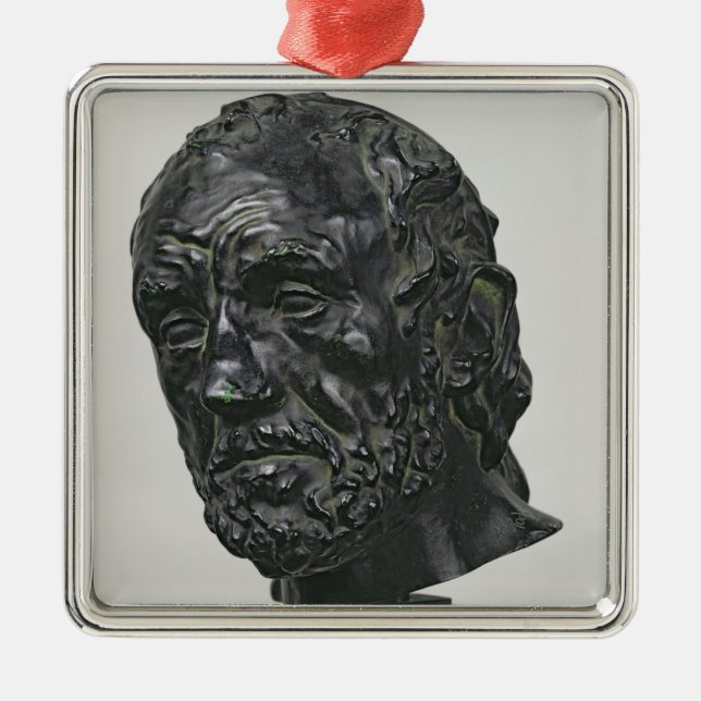 Ornement En Métal Homme avec un nez cassé, 1865 (Devant)