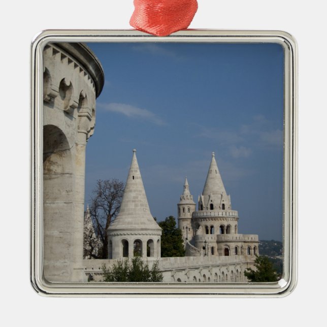 Ornement En Métal Hongrie, capitale de Budapest. Buda, Château (Devant)