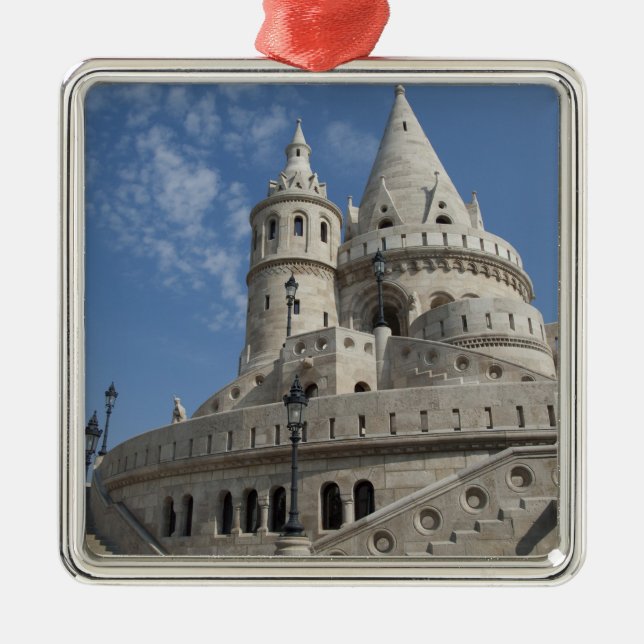 Ornement En Métal Hongrie, capitale de Budapest. Buda, Château 2 (Devant)