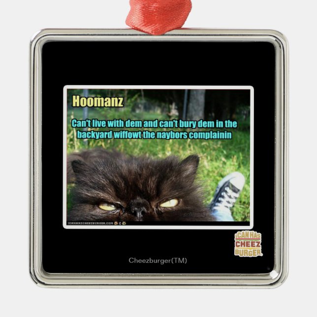 Ornement En Métal Hoomanz (Devant)