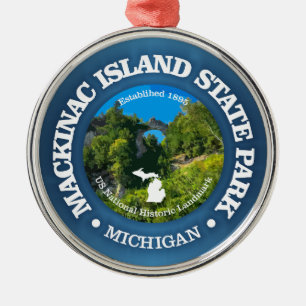 Ornement En Métal Île Mackinac SP