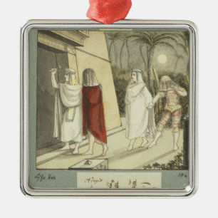 Ornement En Métal Illustration pour la cannelure magique de Mozart