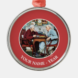 Ornement En Métal Imbécile d'avril, 1943