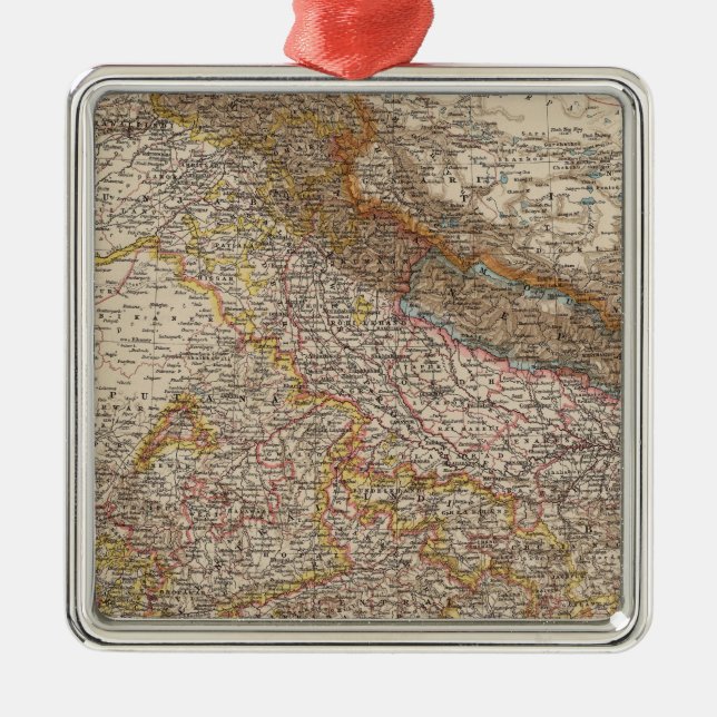 Ornement En Métal Inde Nord (Devant)