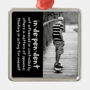 Ornement En Métal Indépendance à long