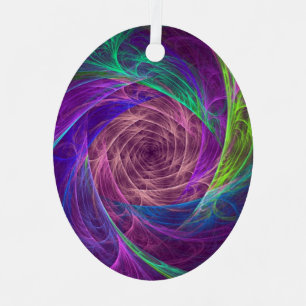 Ornement En Métal Infini Coloré