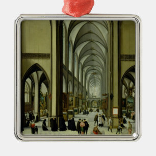 Ornement En Métal Intérieur de cathédrale d'Anvers