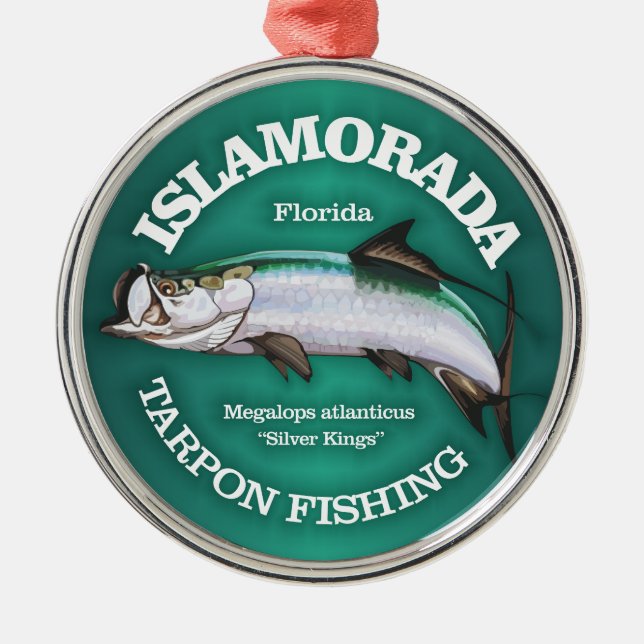 Ornement En Métal Islamorada (Tarpon) (Devant)