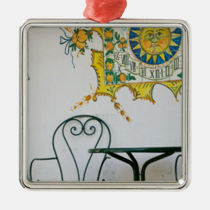 Ornement En Métal ITALIE, Sicile, TAORMINE : Bam, Bar Cafe Détails