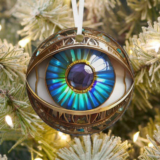 Ornement En Métal J'ai mon troisième oeil sur toi (Insitu)