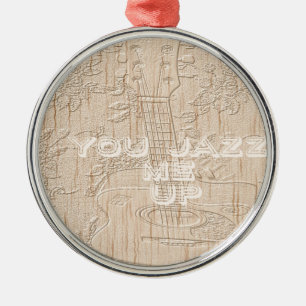 Ornement En Métal J'aime le bois brun Hakuna Matata