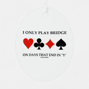 Ornement En Métal Je Ne Joue Que Le Pont Les Jours Qui Se Terminent 