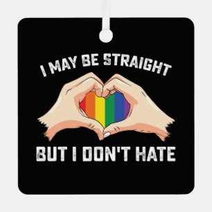 Ornement En Métal Je peux avoir raison, mais je ne déteste pas les g