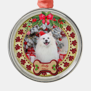Ornement En Métal Je Vous Woof un Joyeux Noël Cadeau Personnalisé de