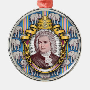 Ornement En Métal Johann Sebastian BACH