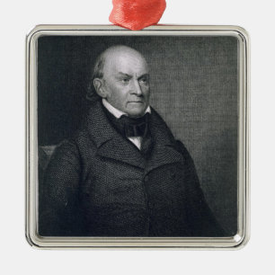 Ornement En Métal John Quincy Adams, gravé par John Wesley Paradis