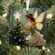 Jolie Fée Noël Enchanté Personnalisé