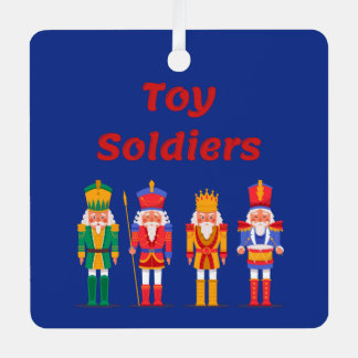 Ornement En Métal Jouet Soldat Nutcrackers Métal Ornament