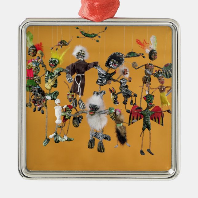 Ornement En Métal Jour des chiffres morts, d'Oaxaca (Devant)