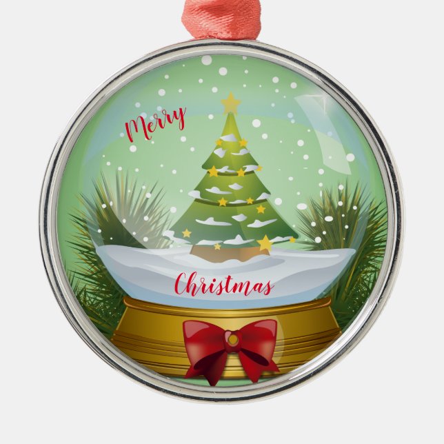 Ornement En Métal Joyeux Noël (Devant)