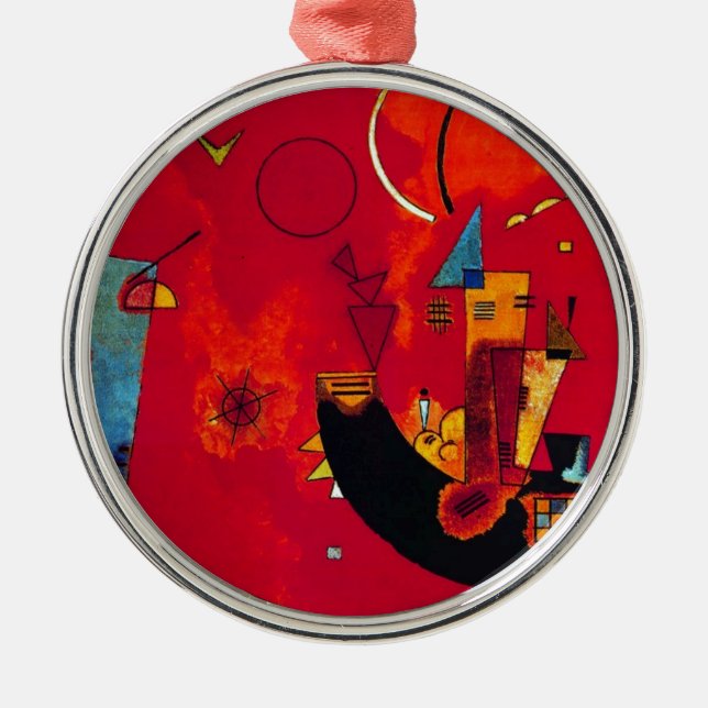Ornement En Métal Kandinsky Mit und Gegen (Devant)