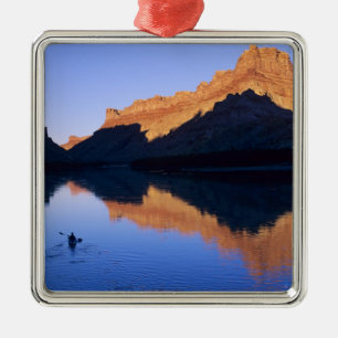 Ornement En Métal Kayak sur le Colorado en espagnol